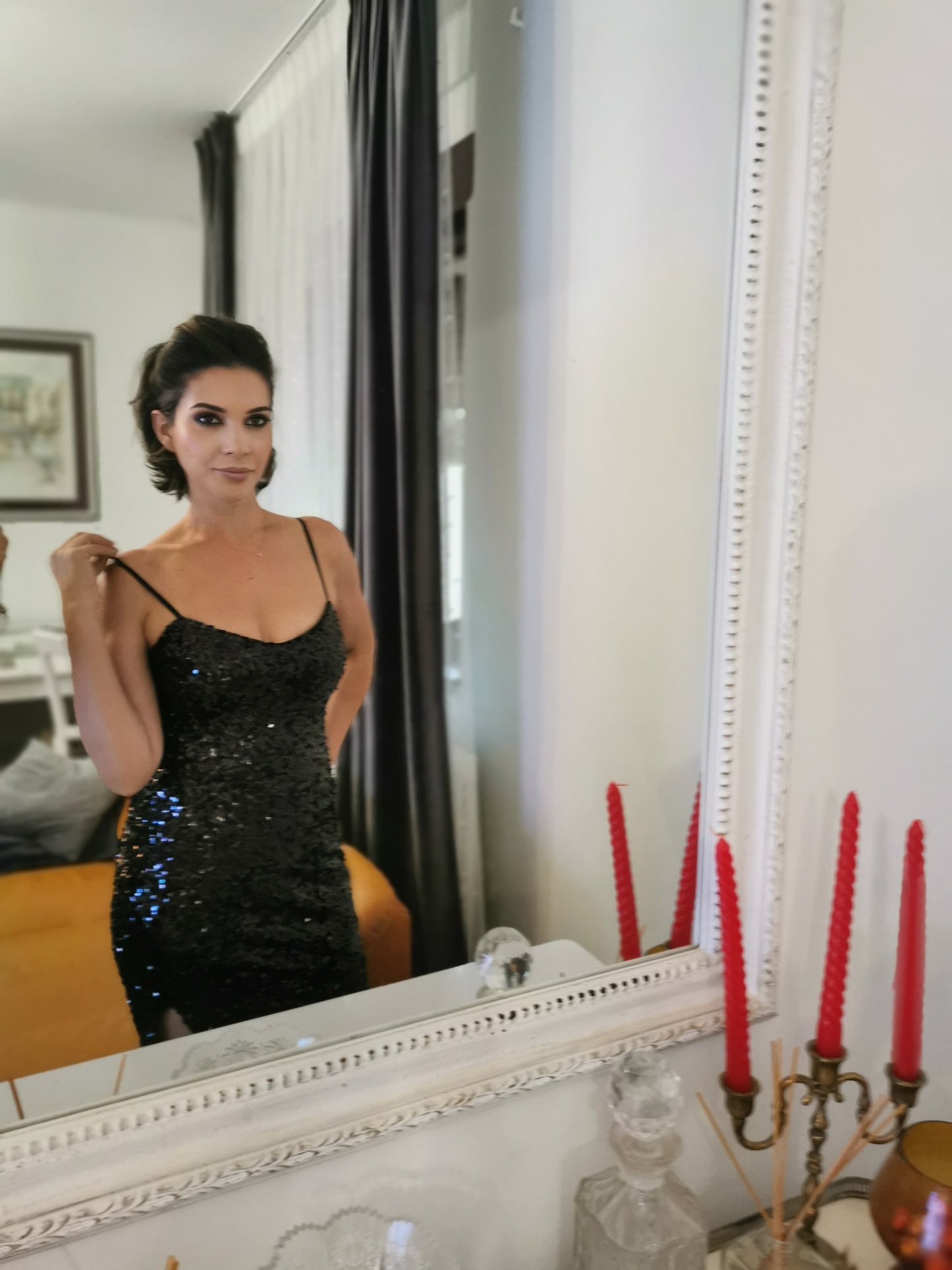 Midi sequin dress