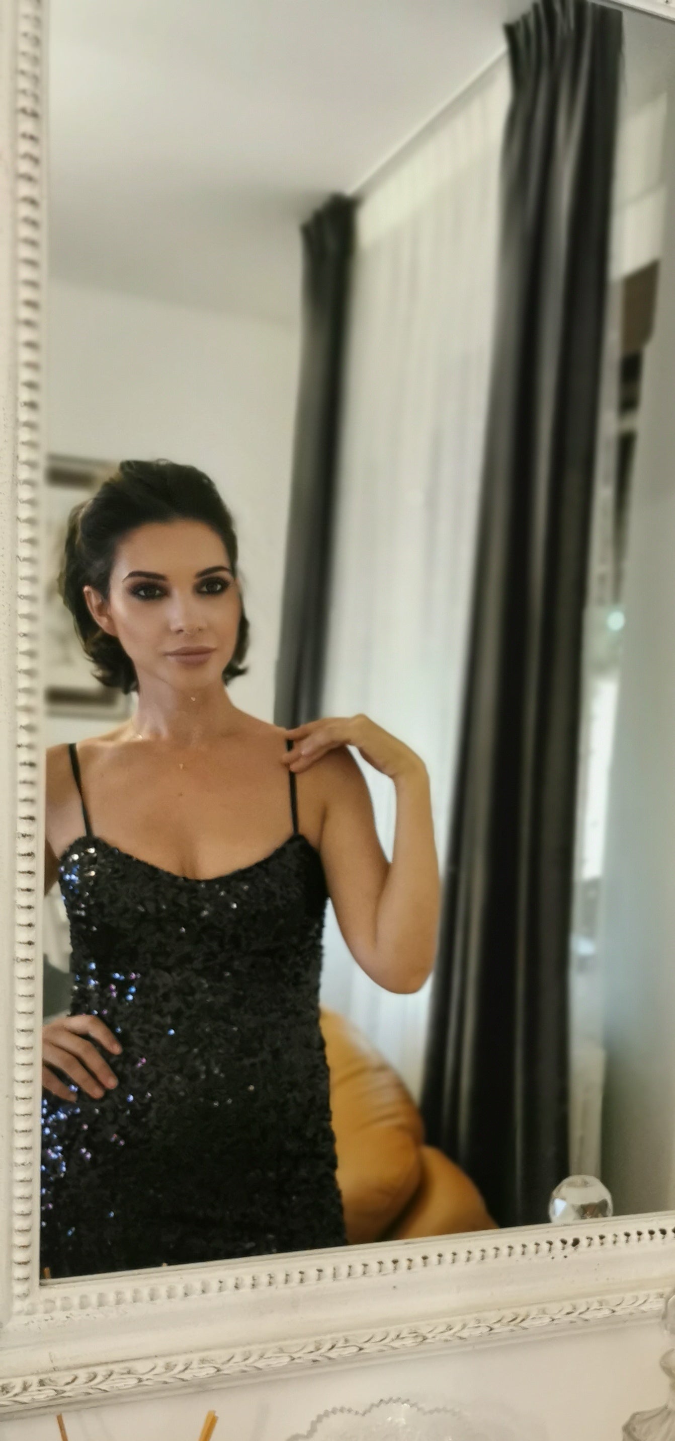 Midi sequin dress